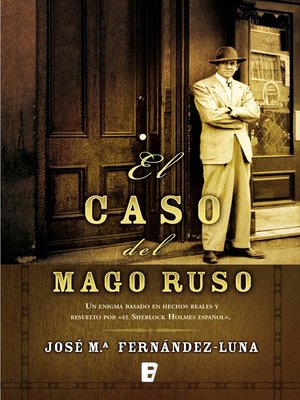 cover image of El caso del mago ruso